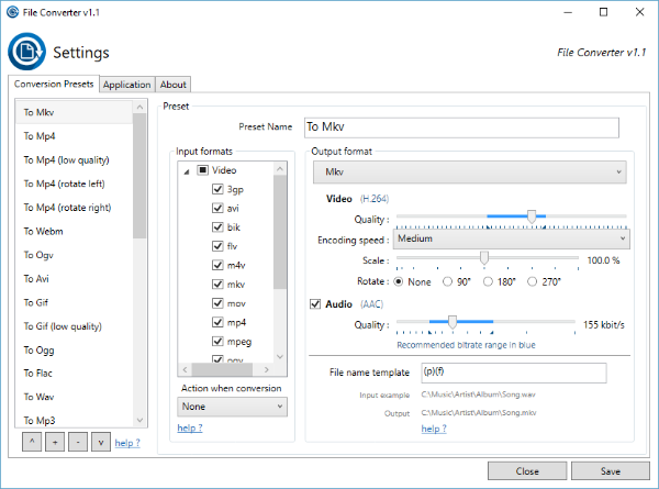 文件格式转换工具 File Converter 开源正式版