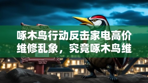 啄木鸟行动反击家电高价维修乱象，究竟啄木鸟维修是否正规？