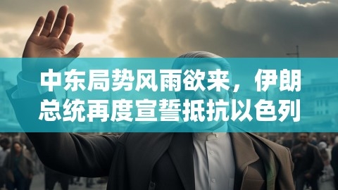 中东局势风雨欲来，伊朗总统再度宣誓抵抗以色列