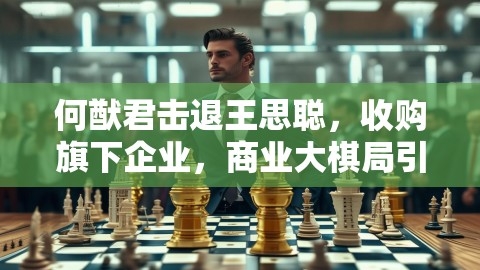 何猷君击退王思聪，收购旗下企业，商业大棋局引发谁更有钱争议,何猷君击退王思聪，收购旗下企业，商业大棋局引发谁更有钱争议,何猷君收购,金钱争议,第1张