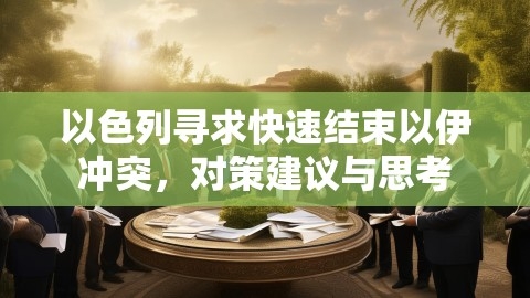 以色列寻求快速结束以伊冲突，对策建议与思考,以色列寻求快速结束以伊冲突，对策建议与思考,以伊冲突,对策建议,第1张