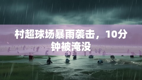 村超球场暴雨袭击，10分钟被淹没