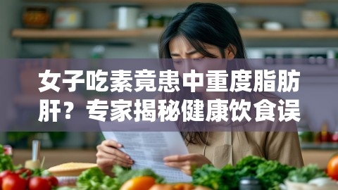 女子吃素竟患中重度脂肪肝？专家揭秘健康饮食误区和正确做法