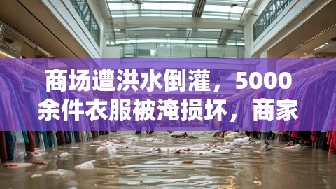商场遭洪水倒灌，5000余件衣服被淹损坏，商家赔偿权益引关注