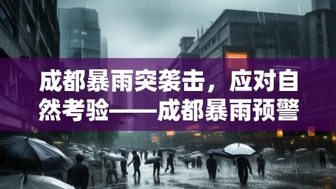 成都暴雨突袭击，应对自然考验——成都暴雨预警最新消息
